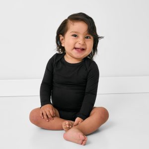Black Long Sleeve Bodysuit