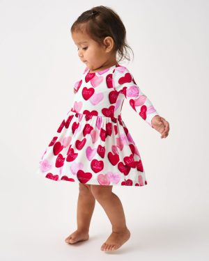 Candy Cuties Bow Back Dress with Bodysuit