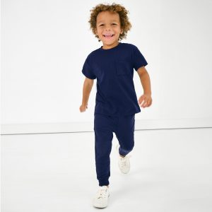 Classic Navy Short Sleeve Relaxed Pocket Tee