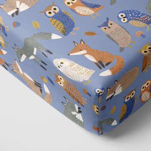 Twilight Pals Fitted Crib Sheet