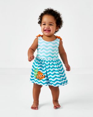 Pixar Nemo Skater Dress with Bodysuit