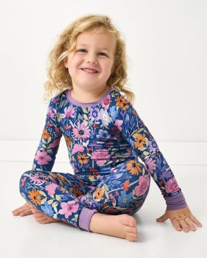 Dusk Blooms Two-Piece Pajama Set