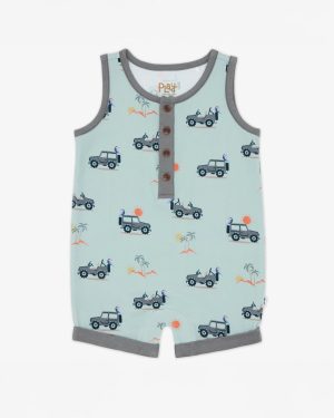 Jungle Adventure Henley Romper