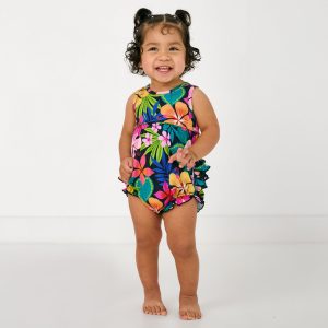 Jungle Blooms Bubble Romper
