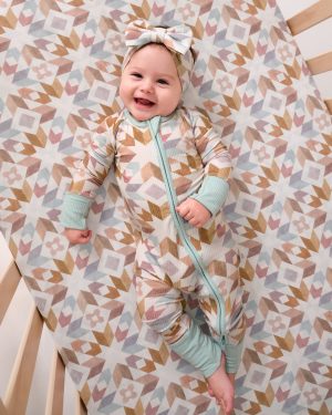 Kaleidoscope Dreams Fitted Crib Sheet