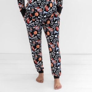 Black Slam Dunk Women's Pajama Pants