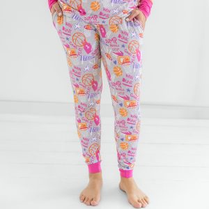 Pink Slam Dunk Women's Pajama Pants