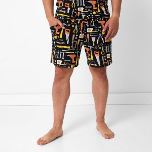 Little Builders Men's Pajama Shorts