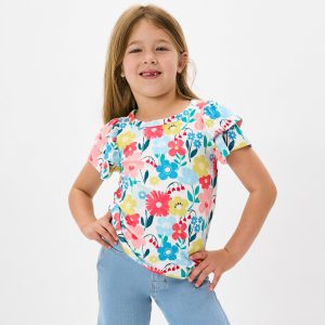 Midsummer Meadow Double Flutter Tee