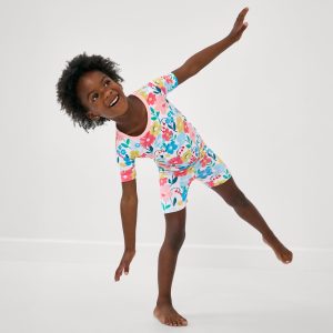 Midsummer Meadow Two-Piece Short Sleeve & Shorts Pajama Set