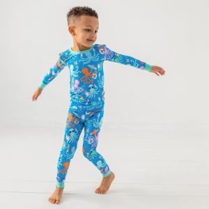 Octopus Party Two-Piece Pajama Set