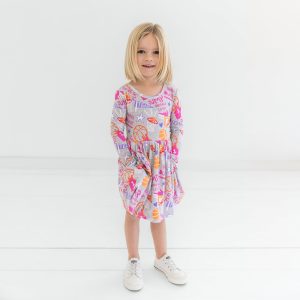 Pink Slam Dunk Skater Dress