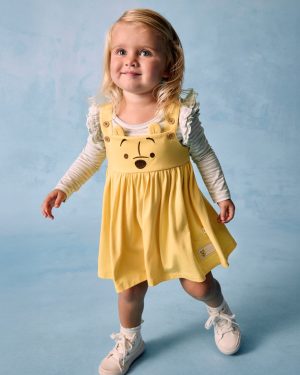 Disney Winnie The Pooh Overall Dress