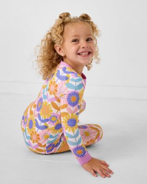 Petal Power Two-Piece Pajama Set