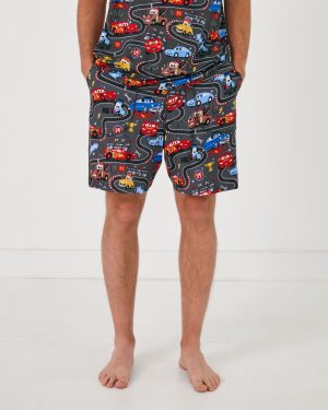 Pixar Cars Piston Cup Men's Pajama Shorts