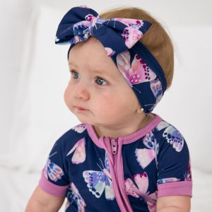Royal Butterflies Luxe Bow Headband