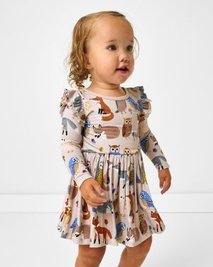 Twilight Pals Flutter Skater Dress with Bodysuit