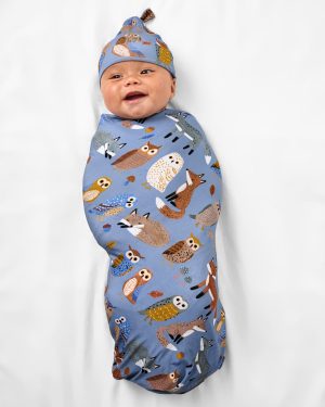 Twilight Pals Swaddle & Hat Set