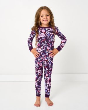 Violet Meadow Two-Piece Pajama Set