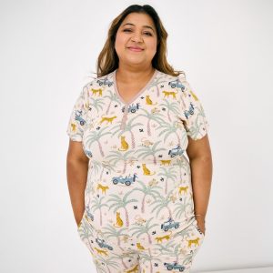 Wild Escape Women's Short Sleeve Pajama Top