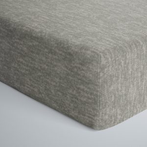 Heather Gray Fitted Crib Sheet