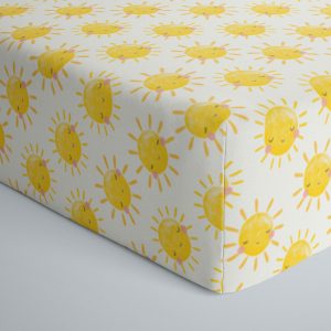 Sunshine Fitted Crib Sheet