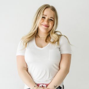 Bright White Women's Perfect Pocket Tee